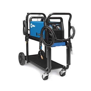 Millermatic 211 Auto-Set/Small Cart 110/220 Volt Mig Welder